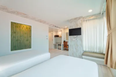 부분 바다 전망 더블룸 또는 트윈룸 — Baumancasa Beach Resort